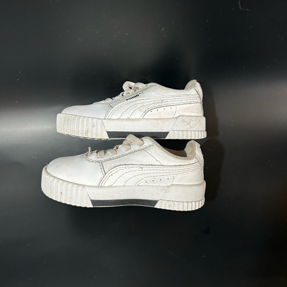 Puma Kids White Sneakers